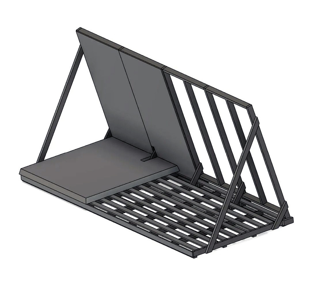 Klatrevæg på tagterrassen