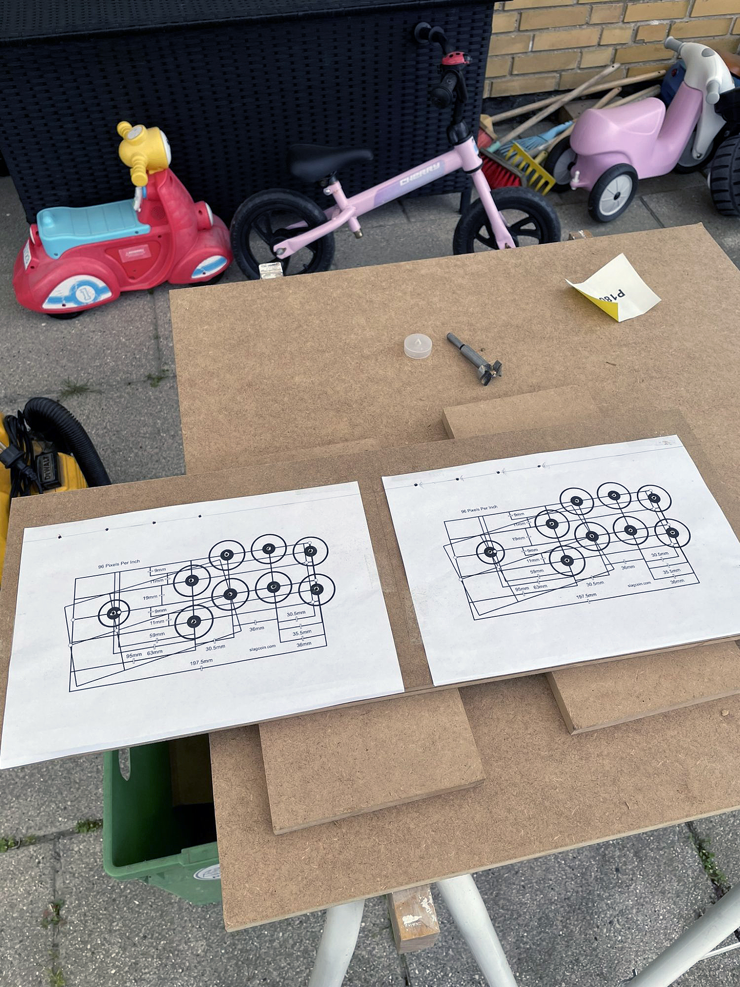 Hjemmelavet grillbars-spillemaskine