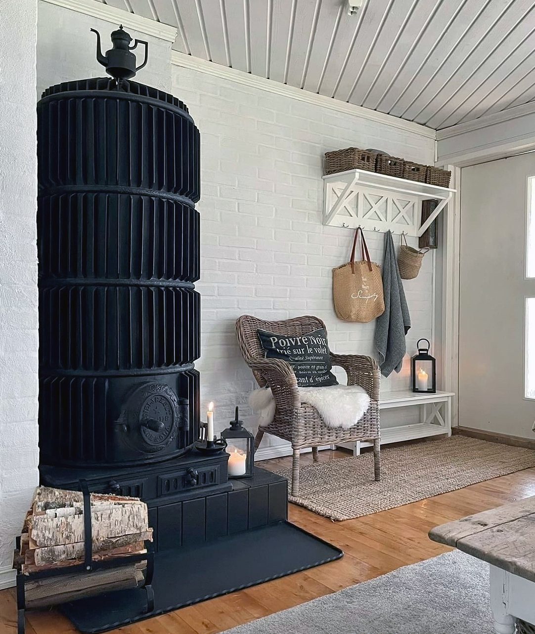 Renopvering af gammel kirkepejs