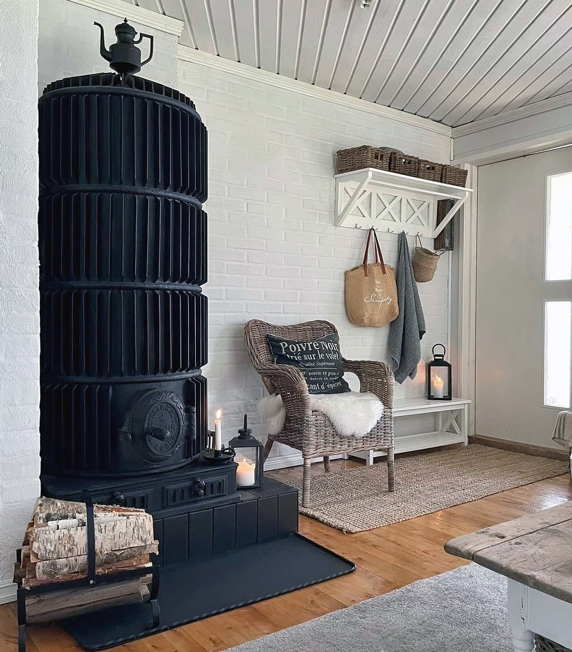 Renopvering af gammel kirkepejs