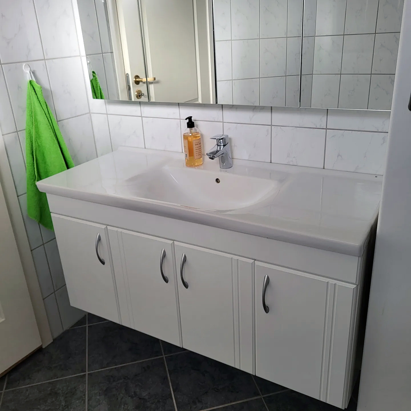 Skabslåger med sildebensmønster