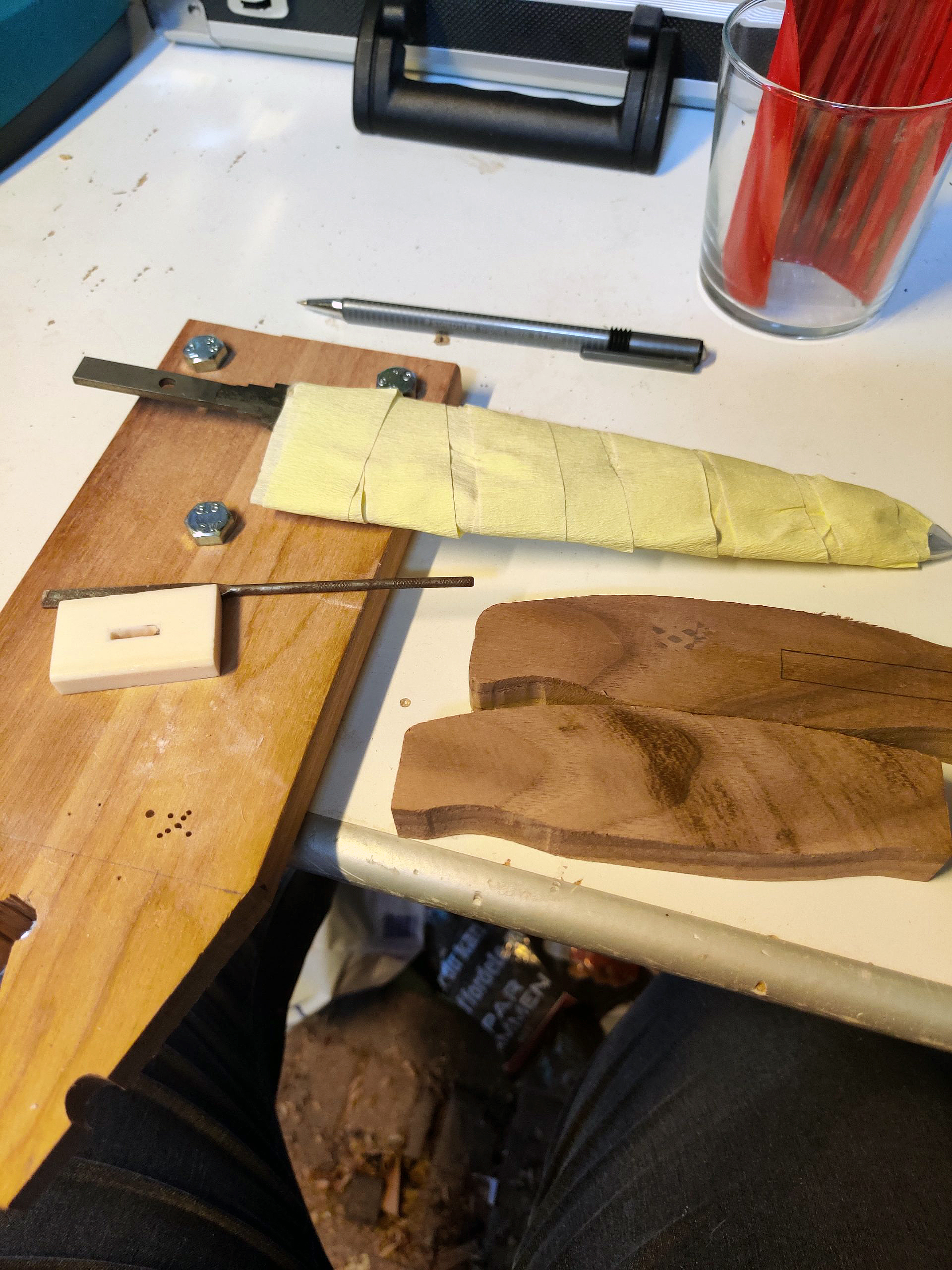 Snedkerens smukke køkkenkniv