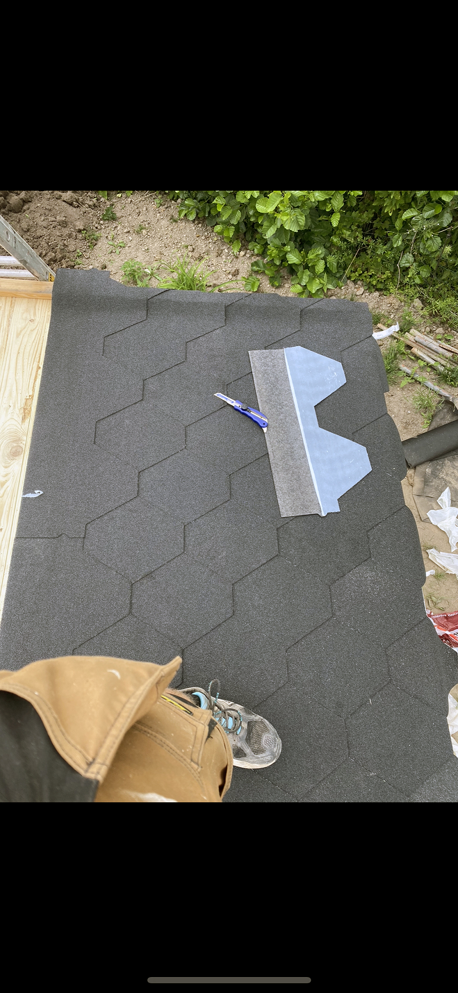 Shelter i knivskarpt design