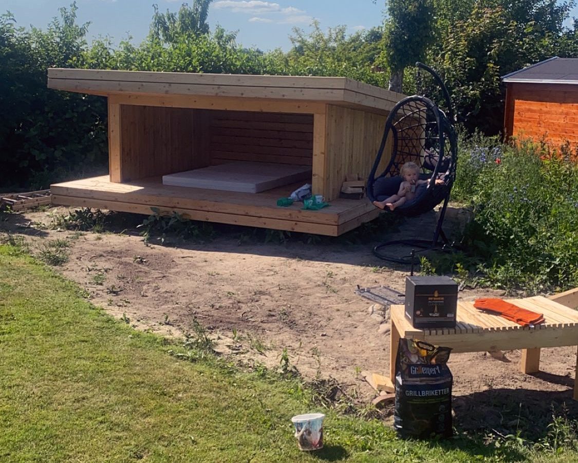 Shelter i knivskarpt design