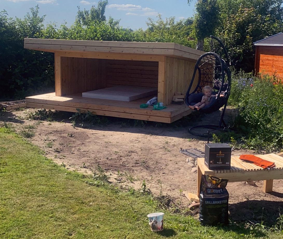 Shelter i knivskarpt design