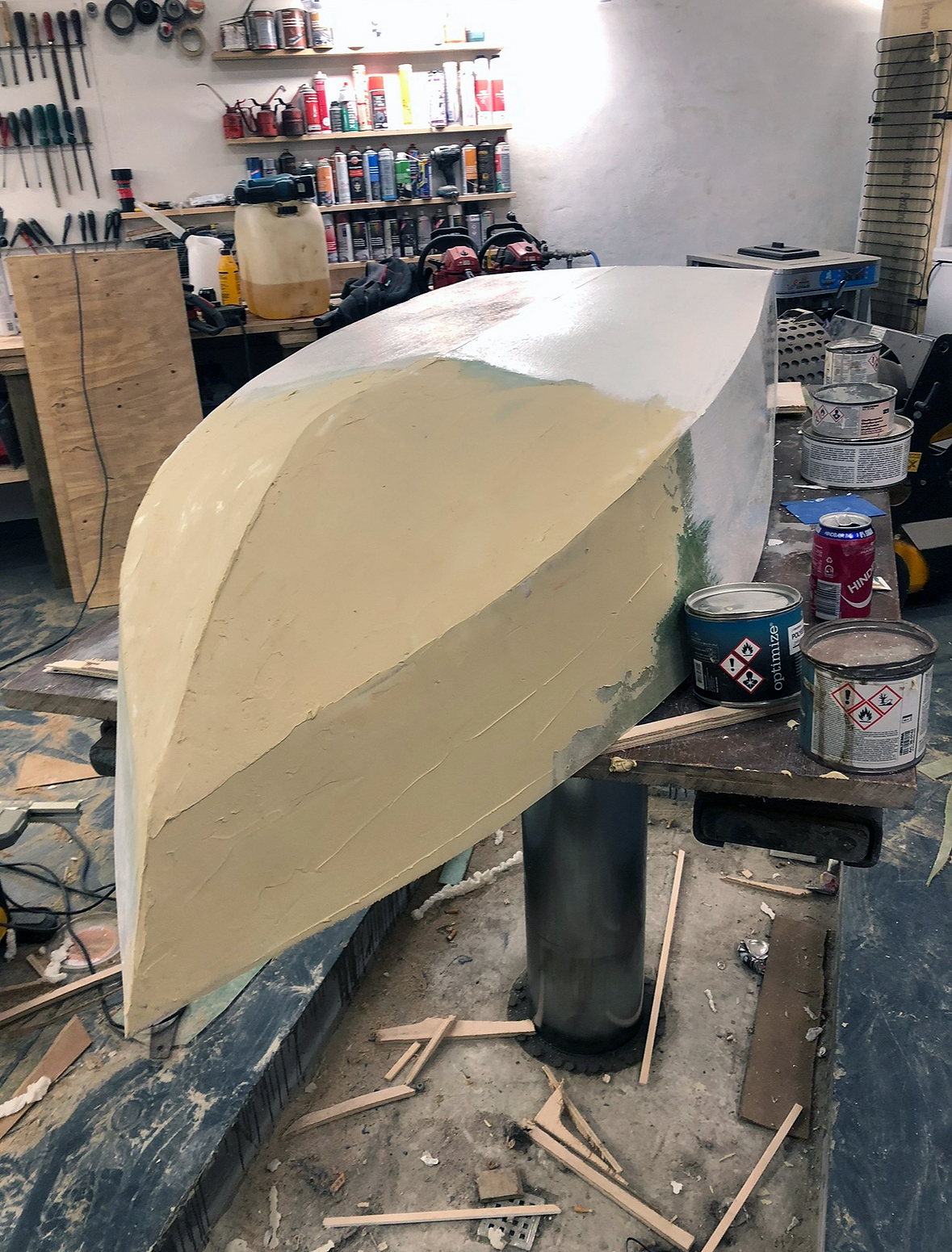 Supersej glasfiberbåd til knægten