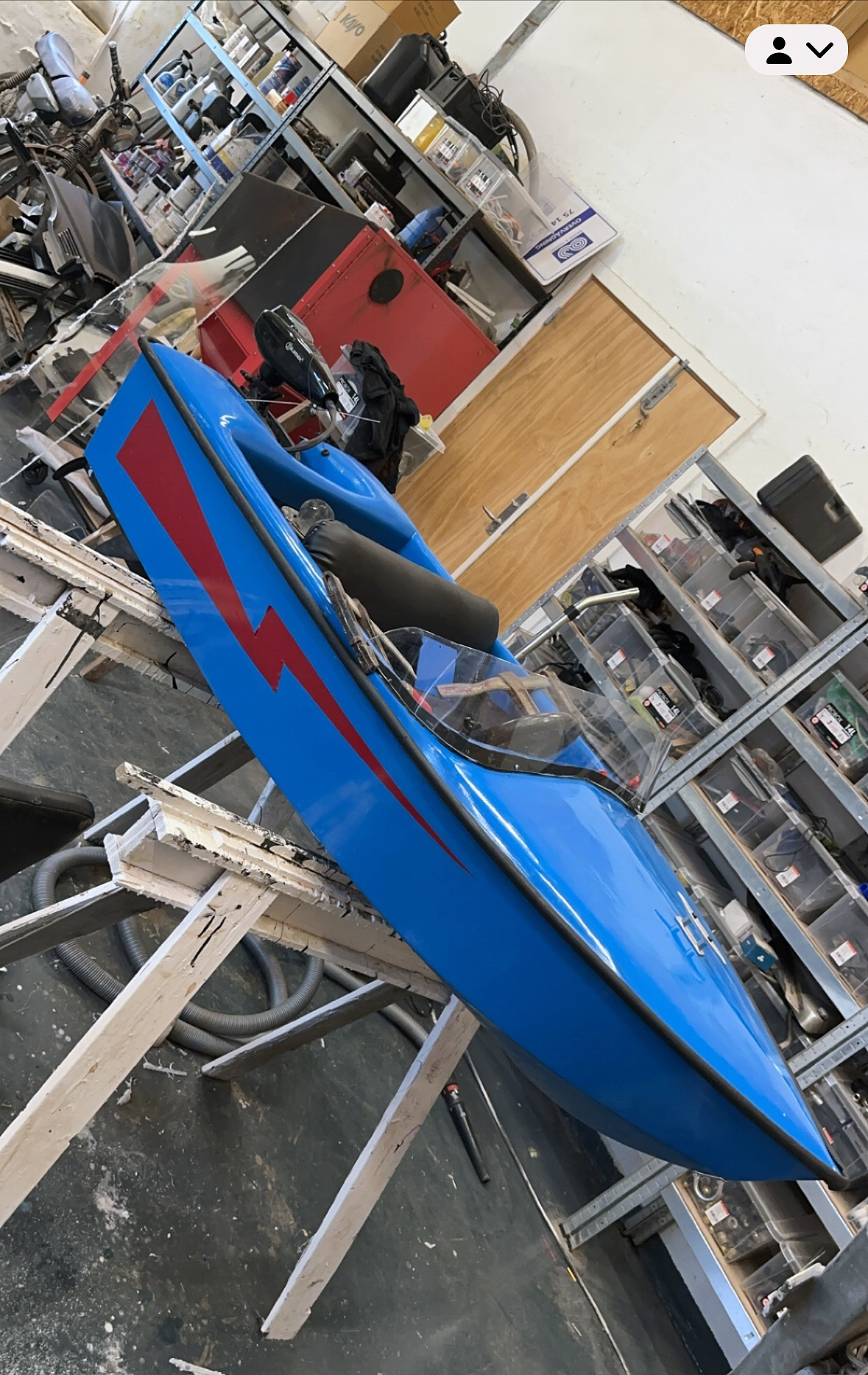 Supersej glasfiberbåd til knægten