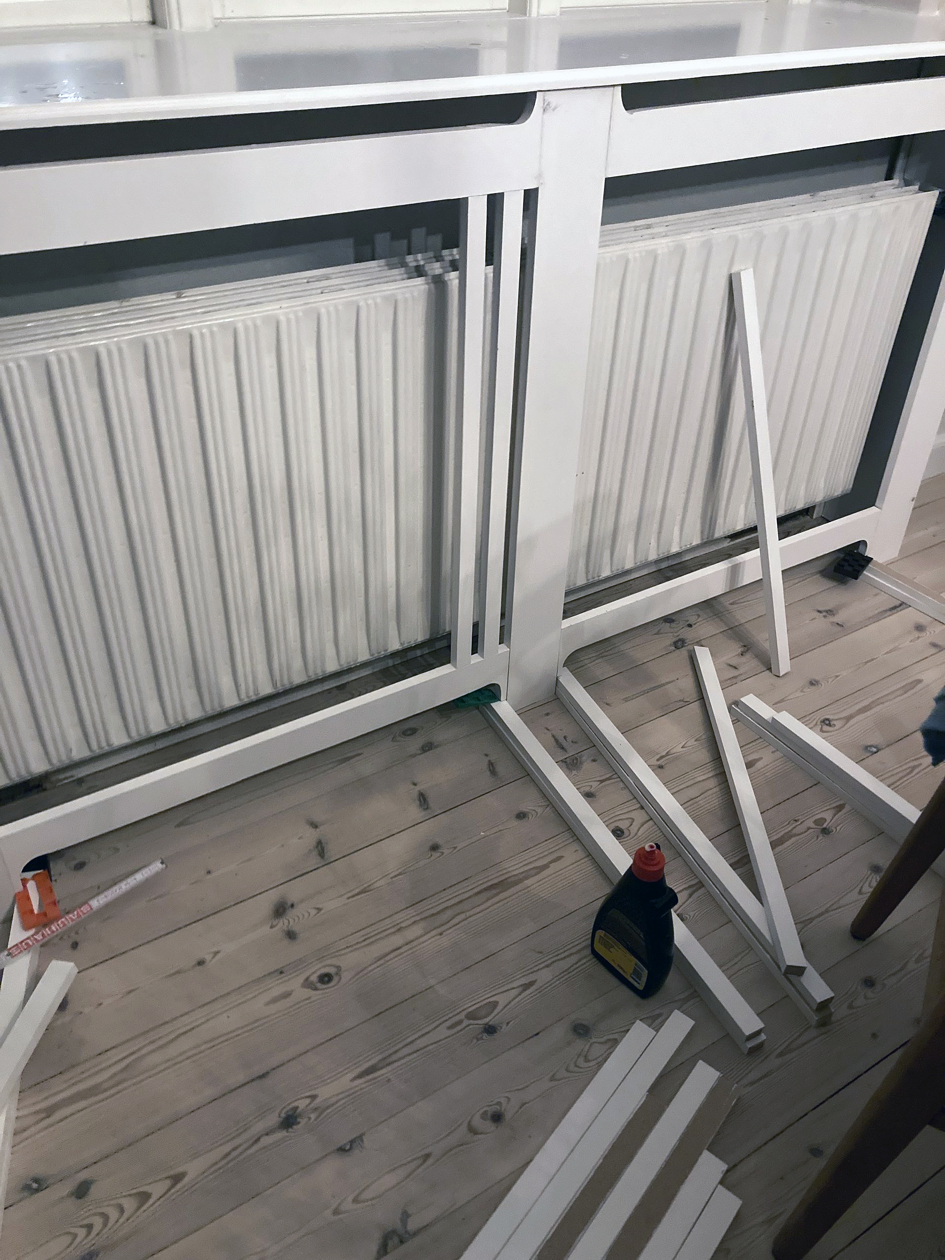 Klassisk radiatorskjuler