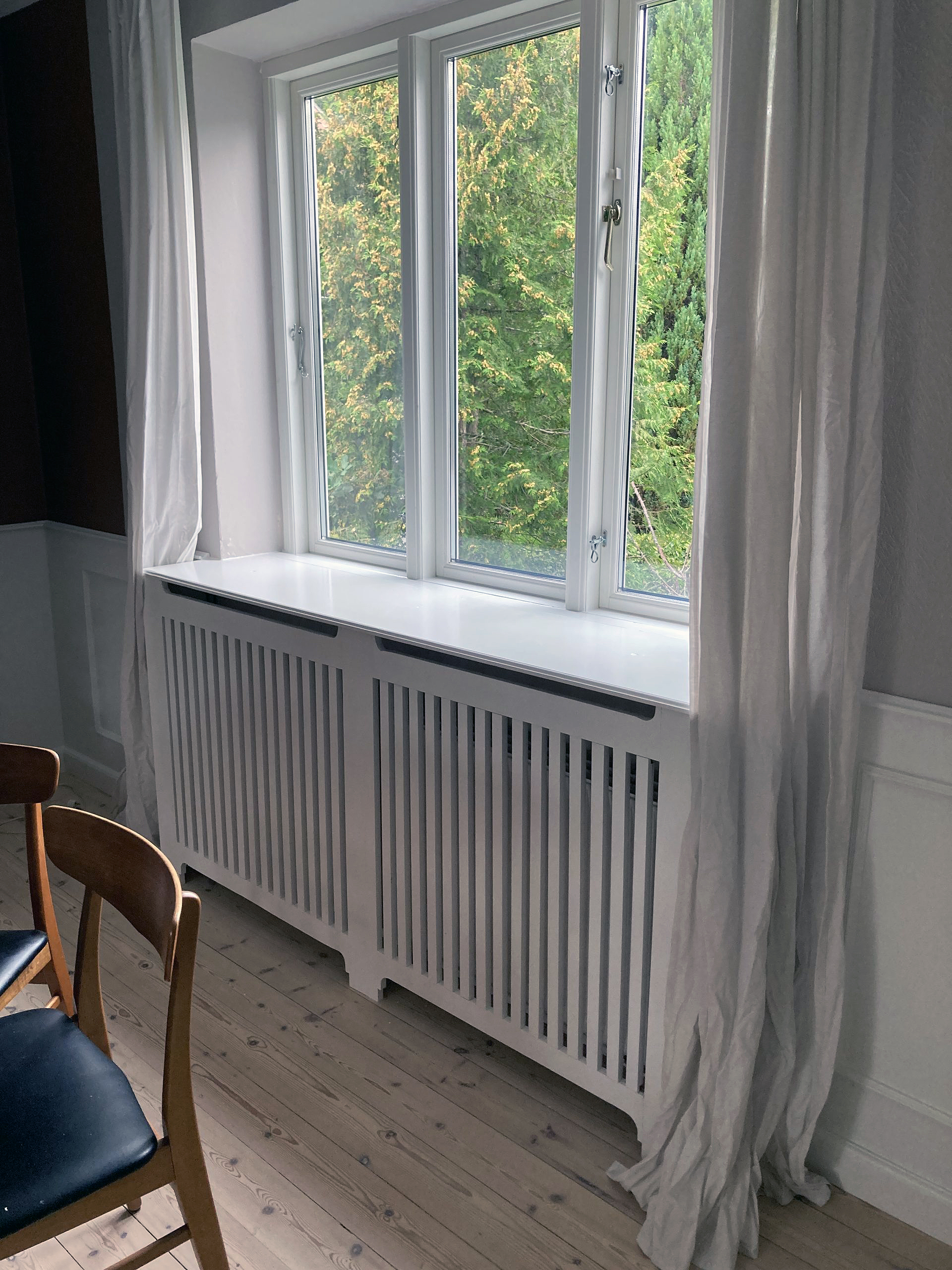 Klassisk radiatorskjuler