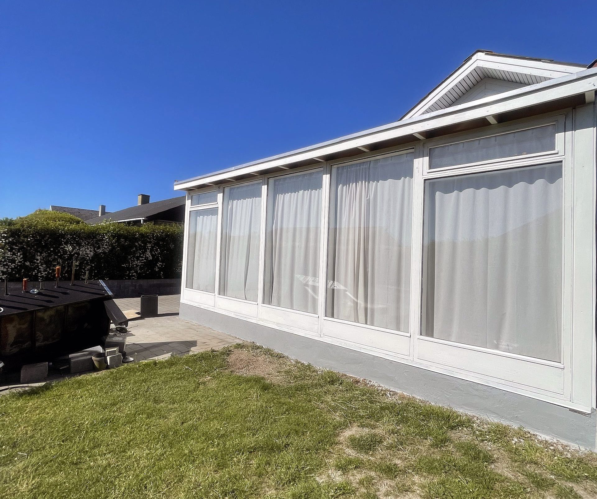 Flot udestue af genbrugsmoduler