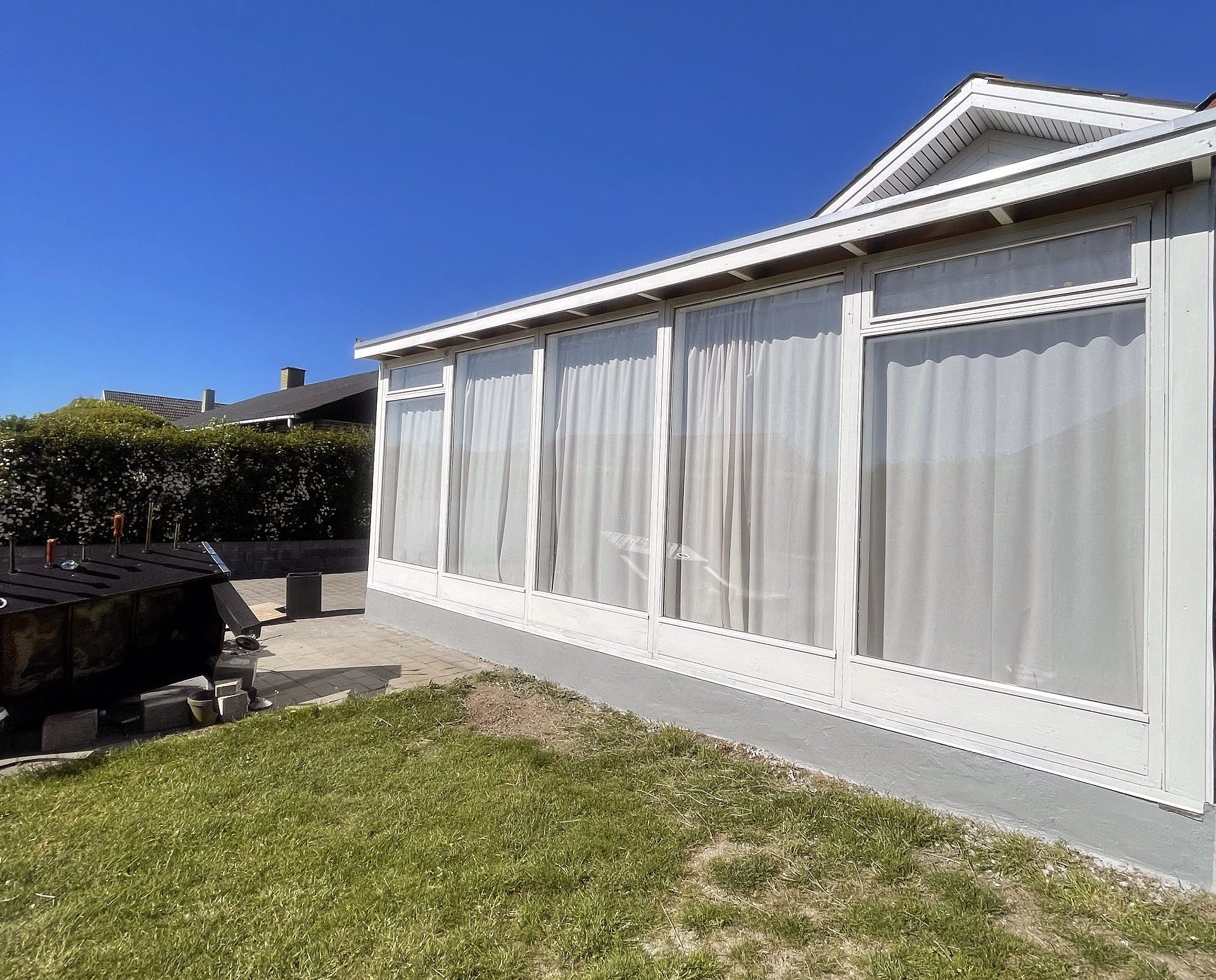 Flot udestue af genbrugsmoduler