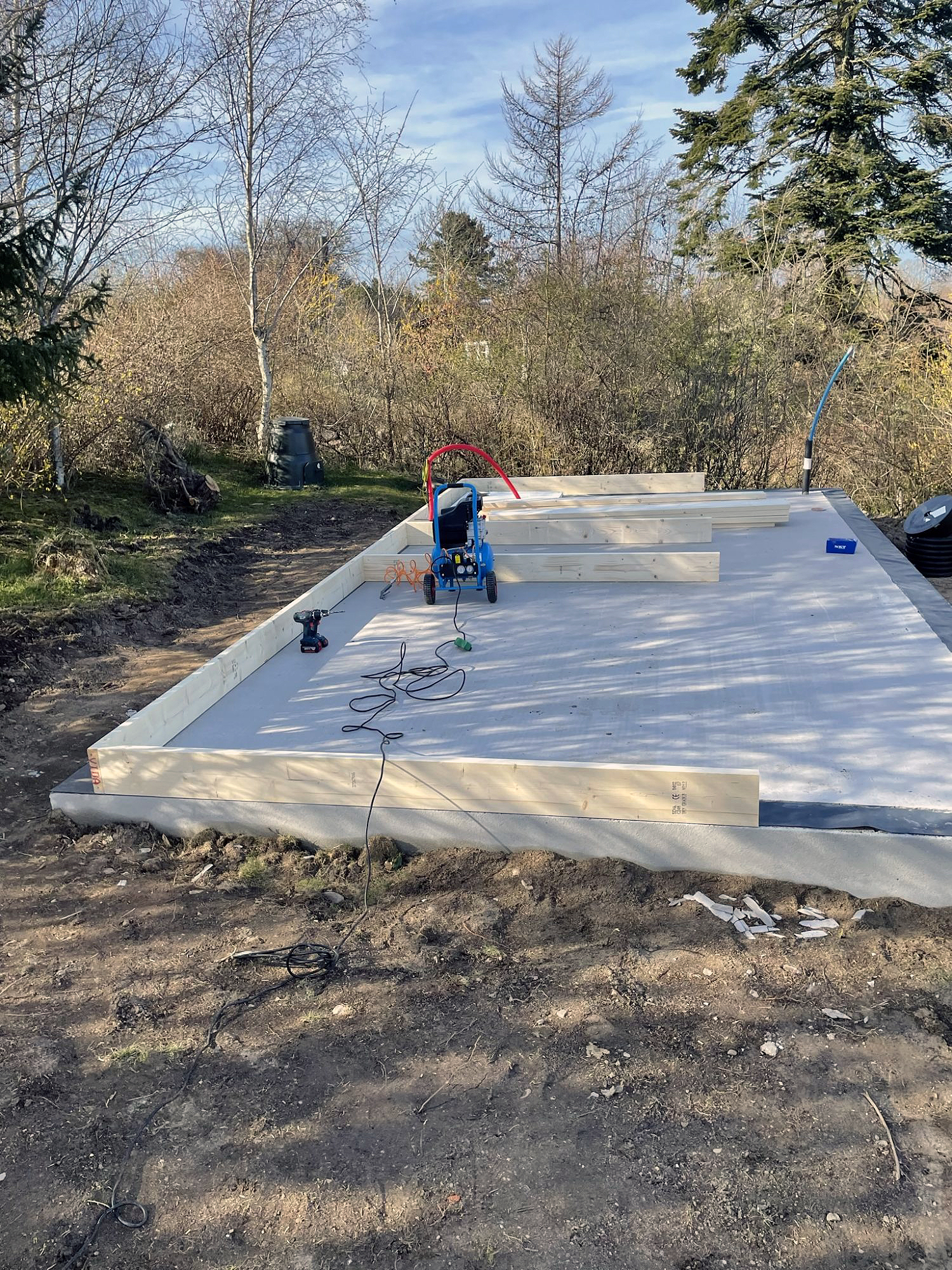 Gæstehus med bad og murphybed