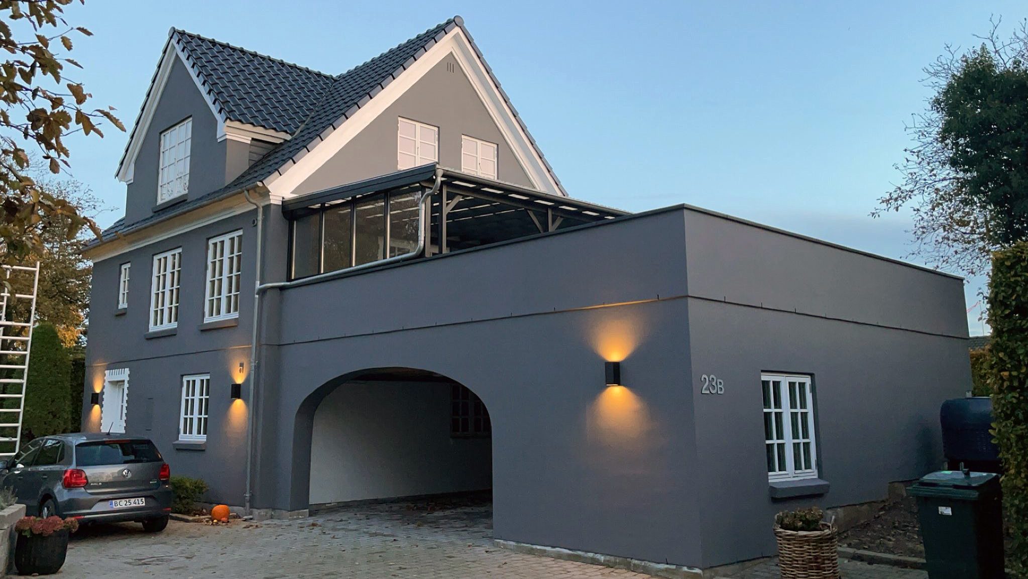 Kæmpeforvandling af husfacaden