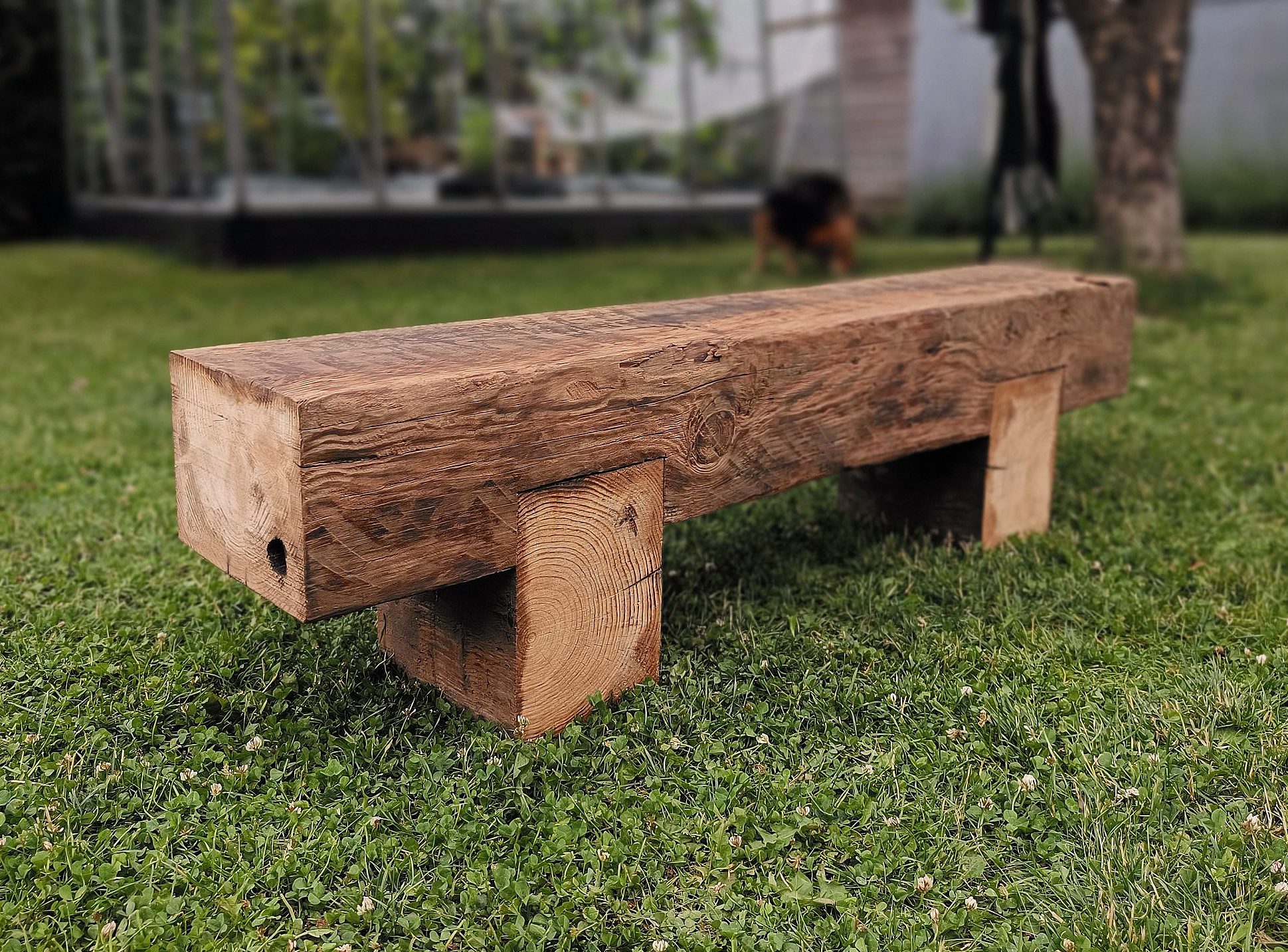 Bænk af jernbanensvelle