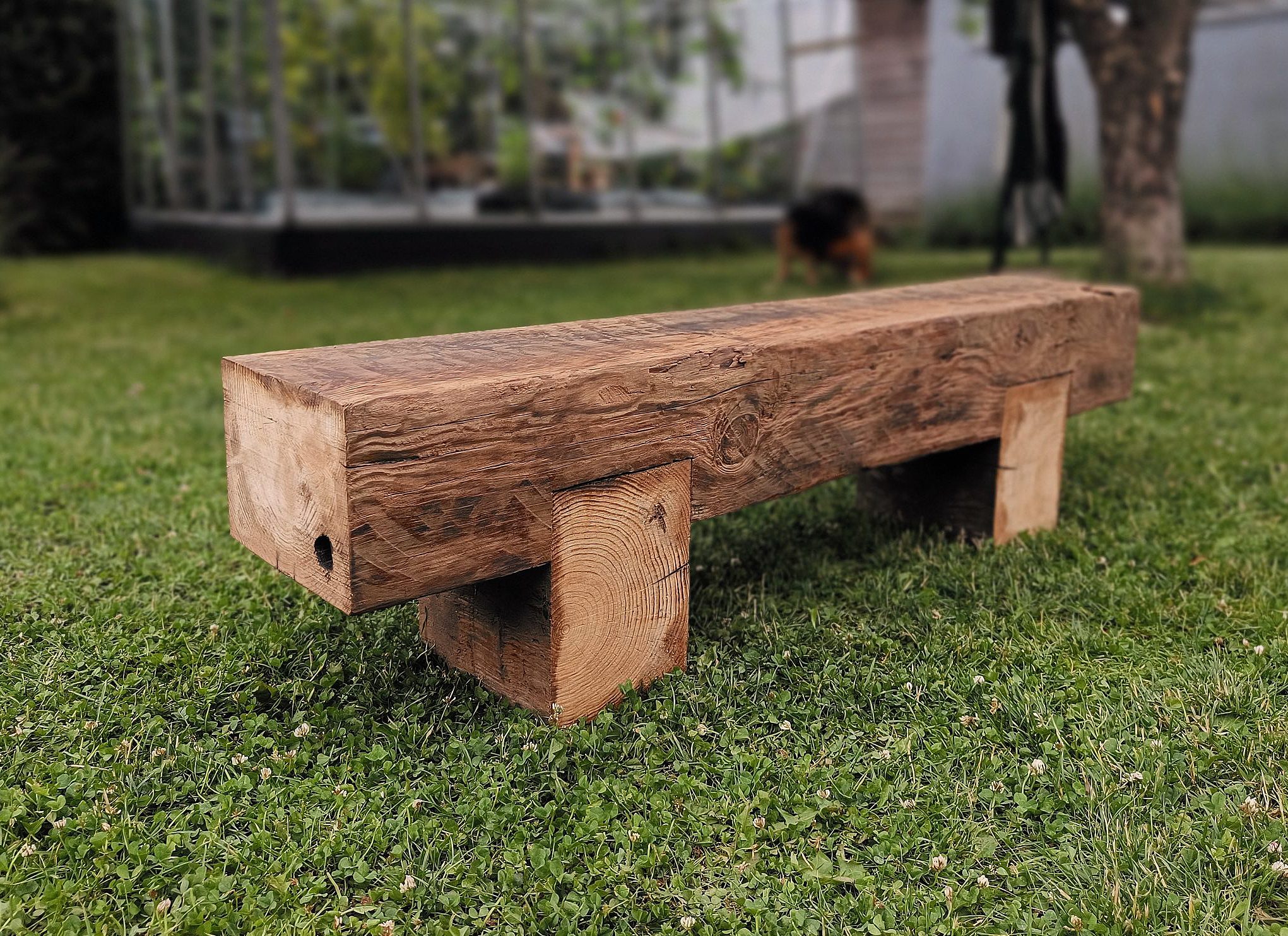 Bænk af jernbanensvelle