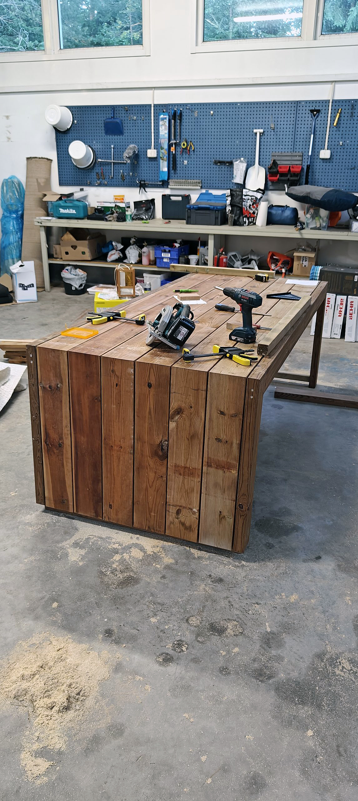 Stilrent borde og bænke sæt