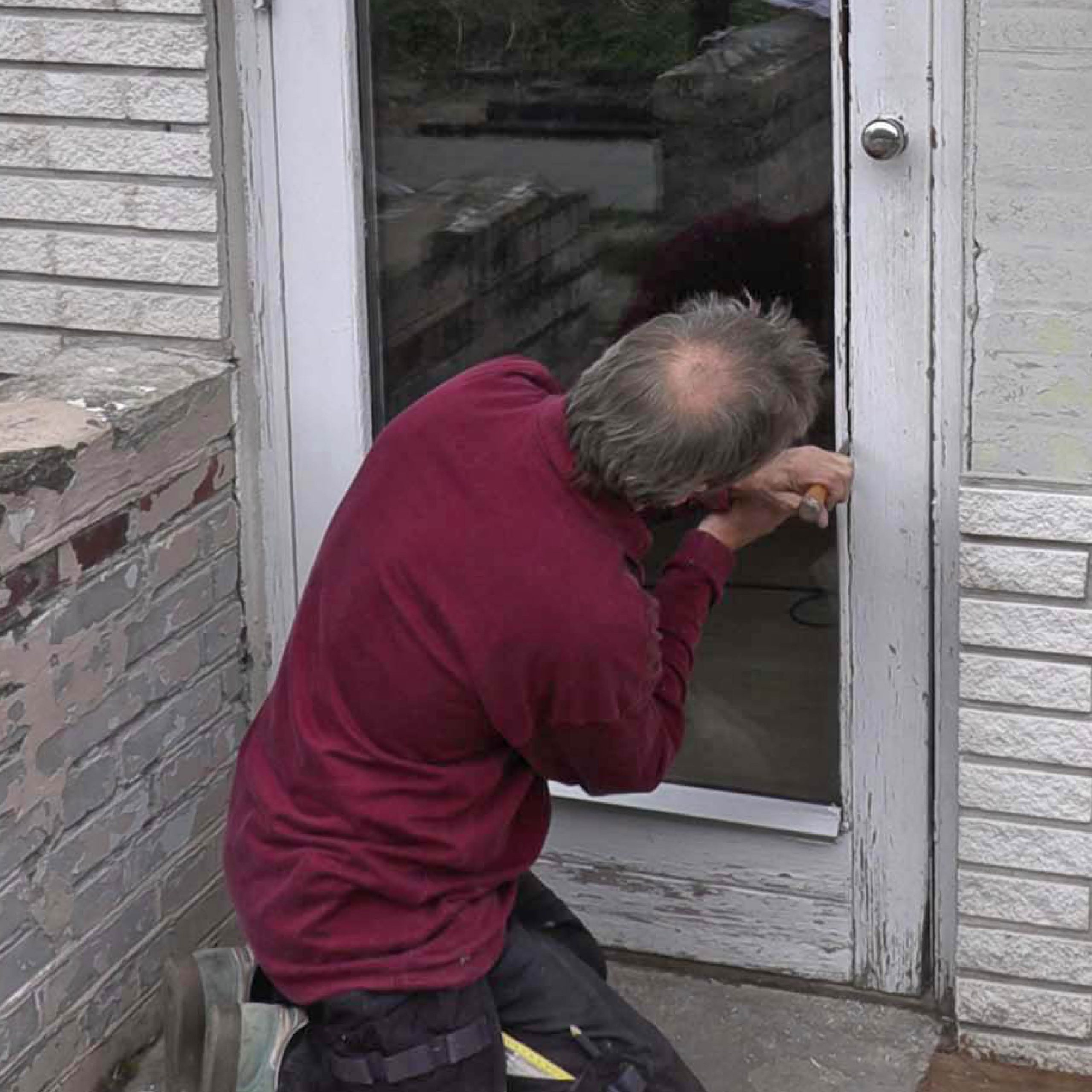 Vino lasiovi: Aloita alhaalta ja sivuilta