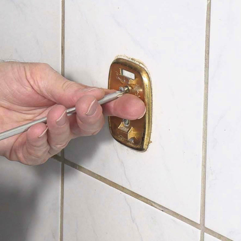 Ødelagt toiletrulleholder