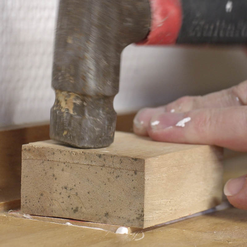 Rør i rør kjøkkenbenk: Slå lappen på plass