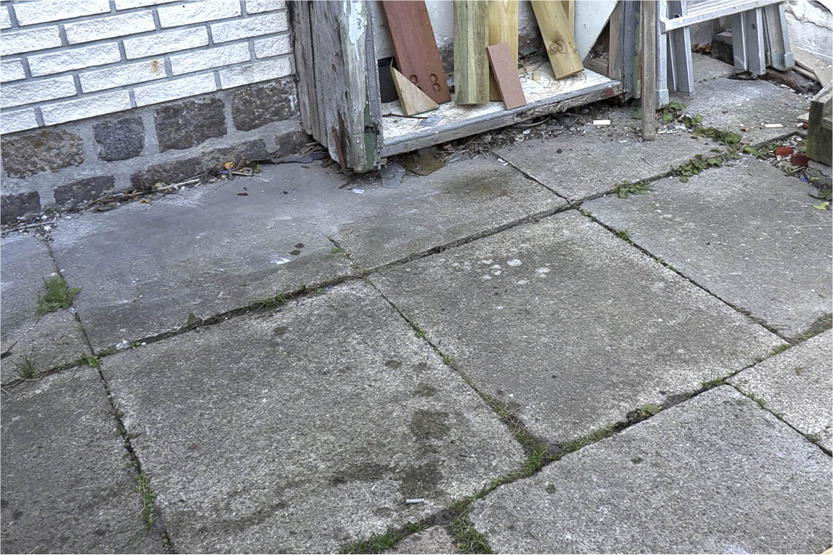 Steinlav på stein og heller