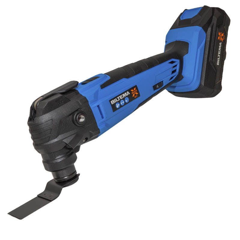 Test av multikuttere: Biltema MFT 18V Art. 18-311