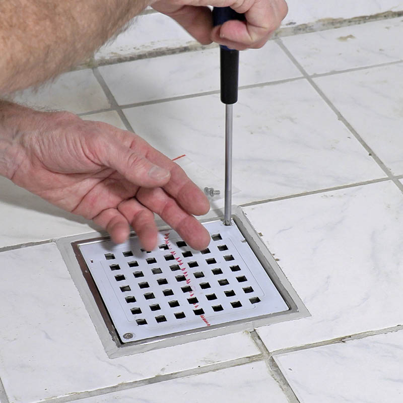 Slukrist dusj: Skru fast den nye risten