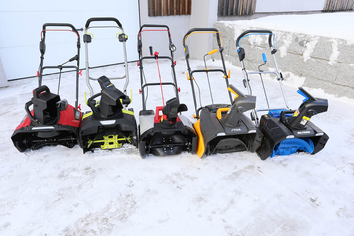 Snöslunga bäst i test: Test av snöslungor