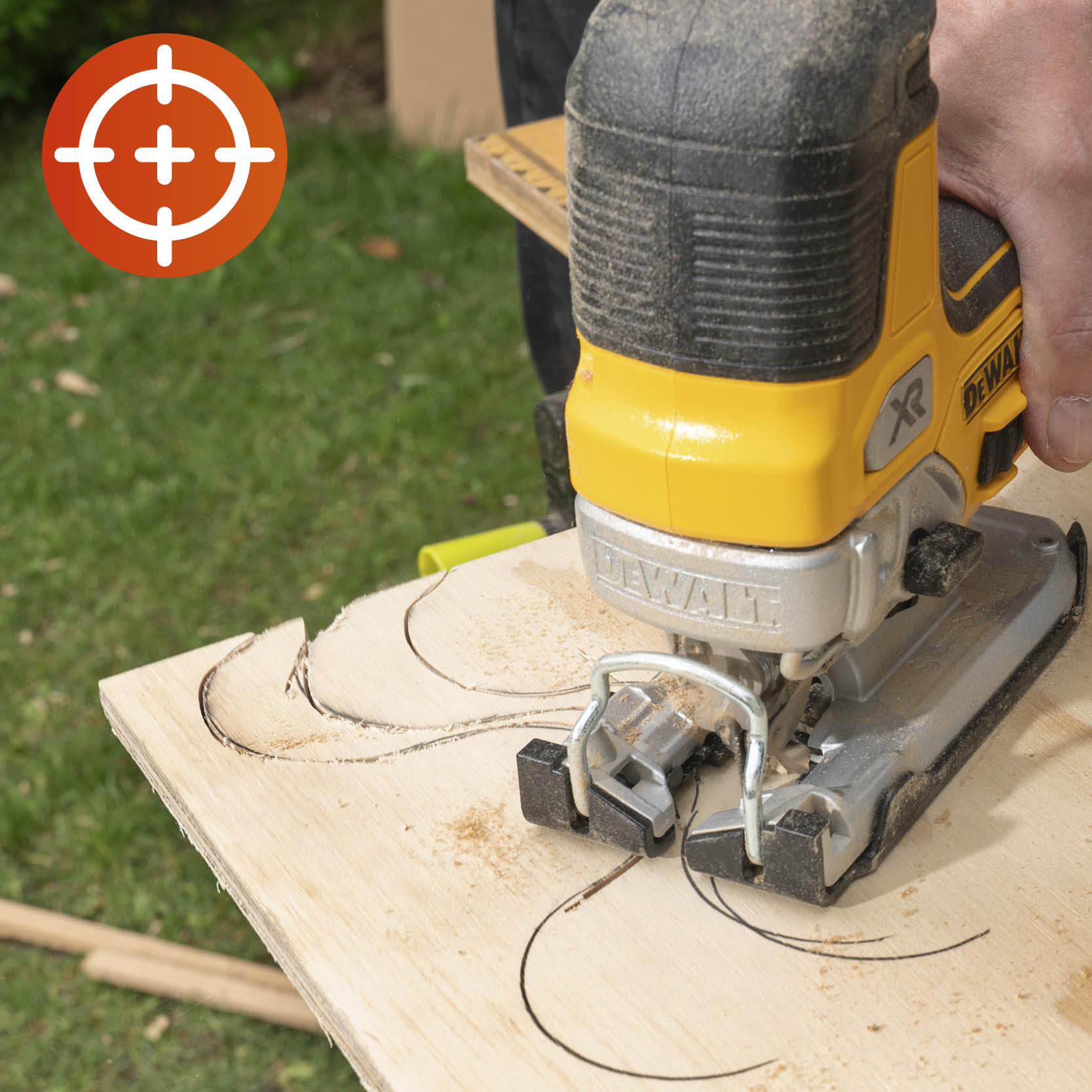 Stikksager test: Presisjon