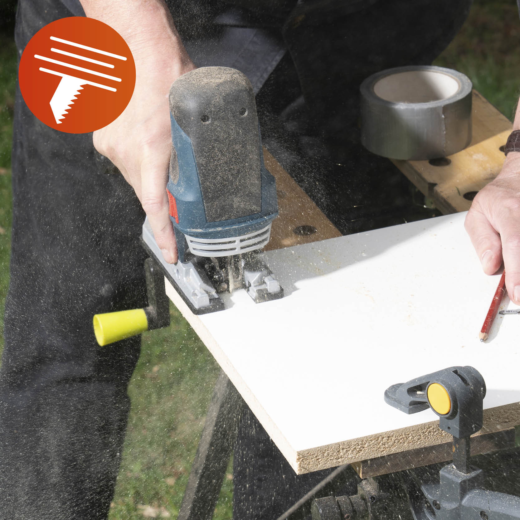 Stikksager test: Snittkvalitet