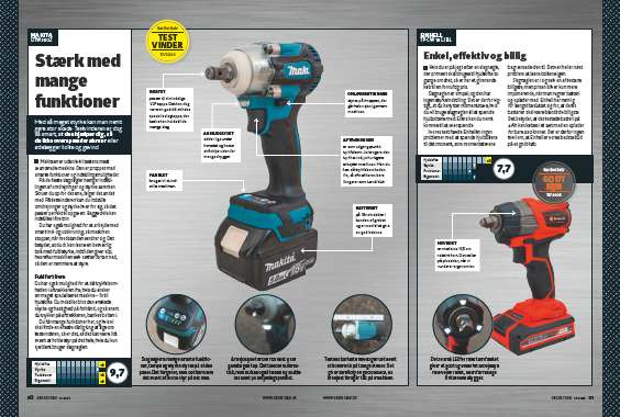 Slagnøgle test: bedste slagnøgle