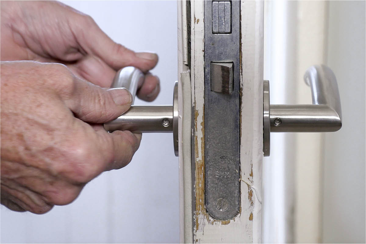 Løst dørhåndtak ytterdør