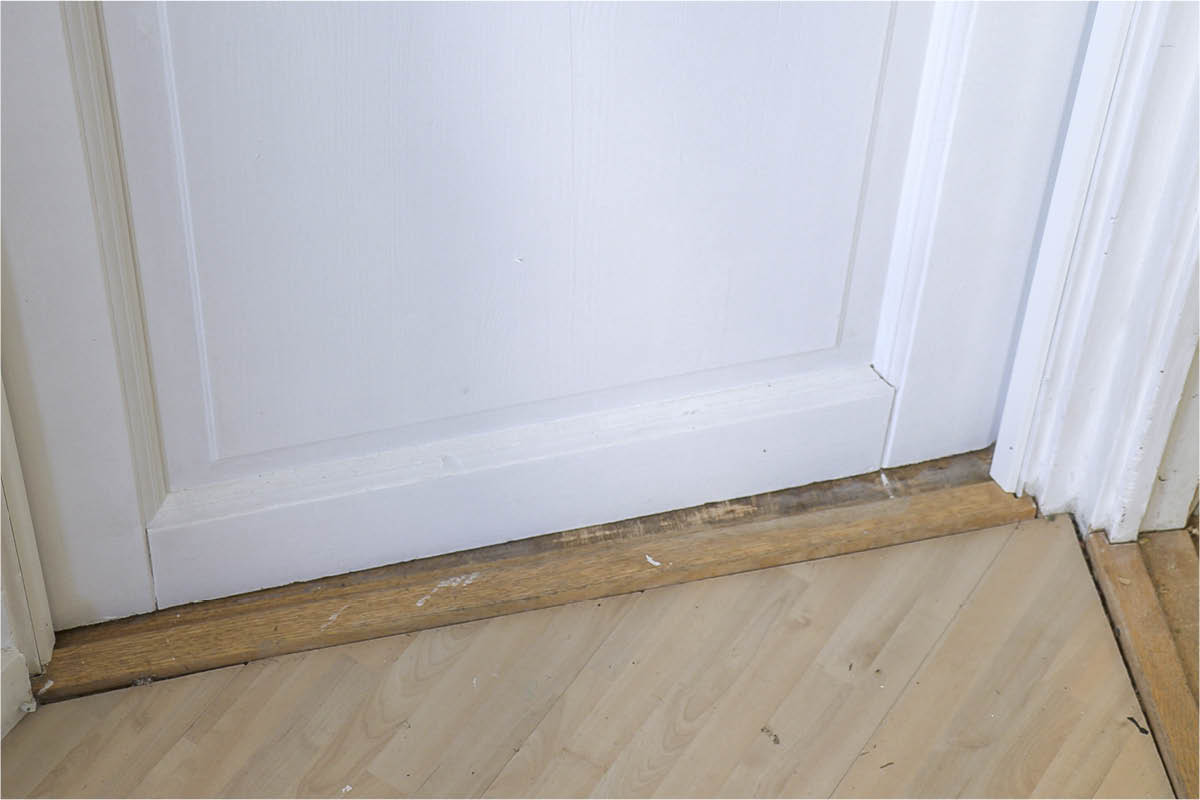 Innerdør vanskelig å lukke