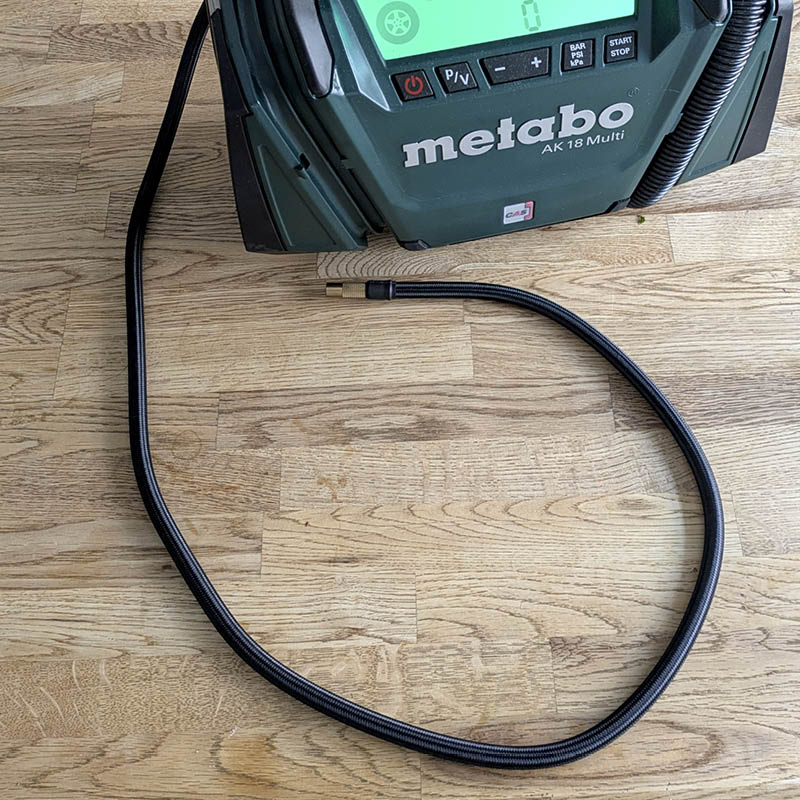 Luftpumpe testvinder: Metabo AK 18 MULTI