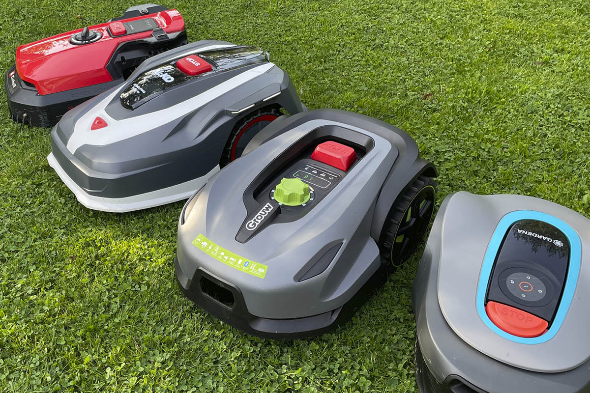 Robotgressklippere