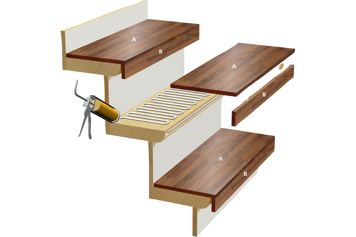 Renovera trappa billigt: Ritning