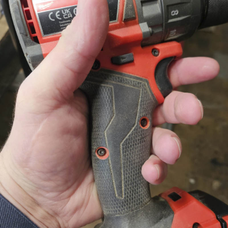 Bor- og skrumaskine testvinner: Milwaukee-M18-FPD3