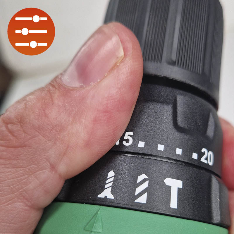 Slagskruvdragare test: Kontroll