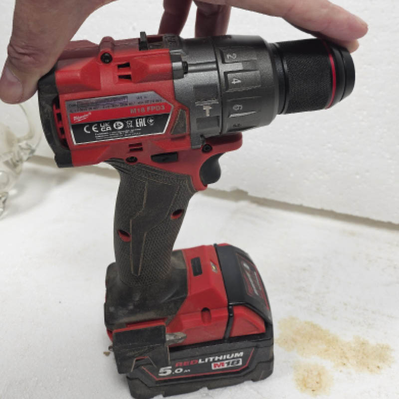 Slagskruvdragare testvinnare: Milwaukee-M18-FPD3