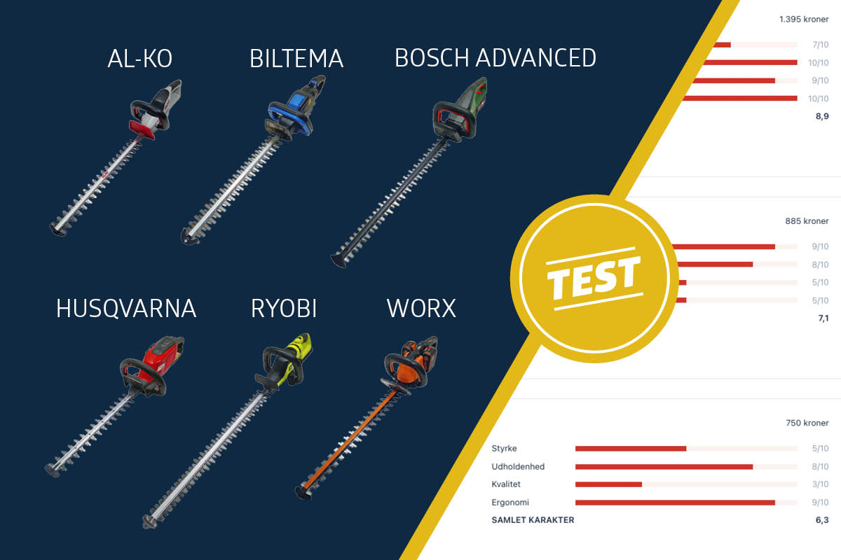 Hækkeklipper test