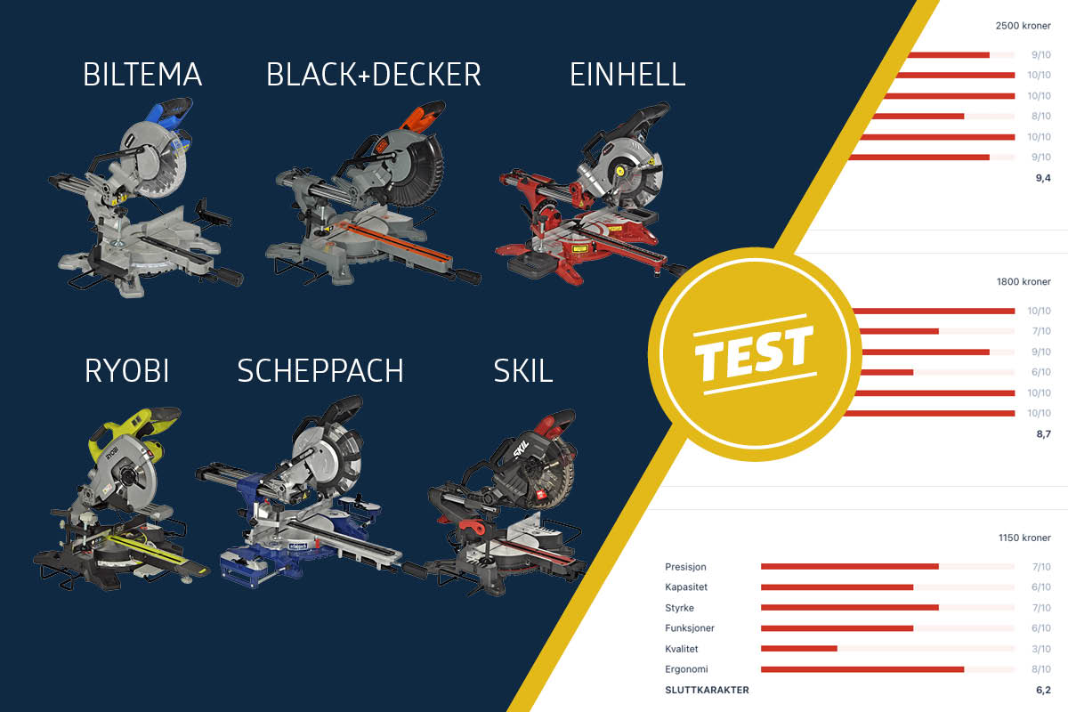 Test av små sager - Gjør det selv
