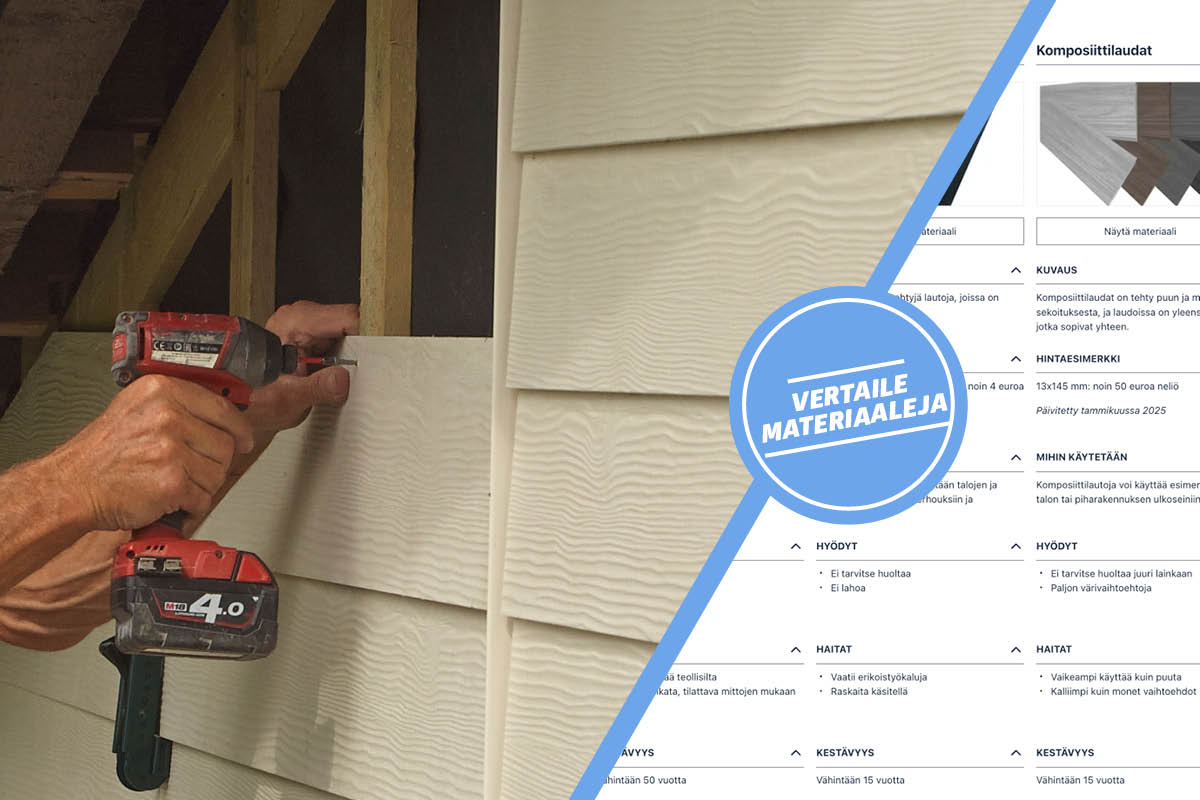 Huoltovapaat seinäpinnoitteet