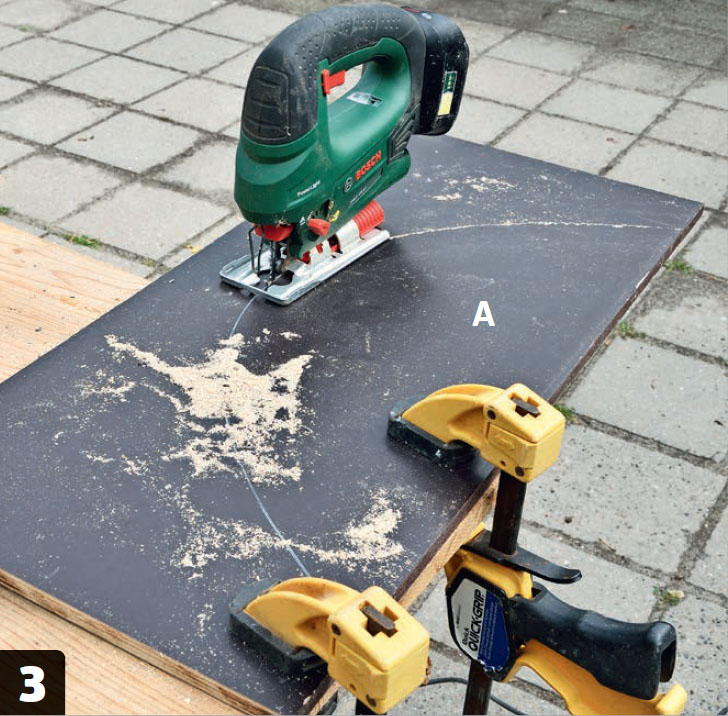 Bue til garasje til robotklipper