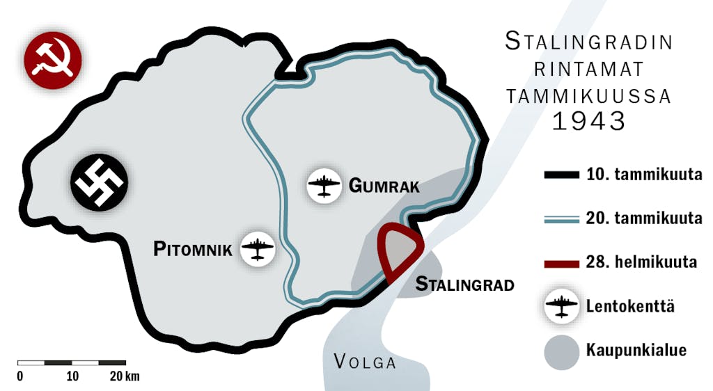 Taistelu Stalingradista: Viimeiset päivät 