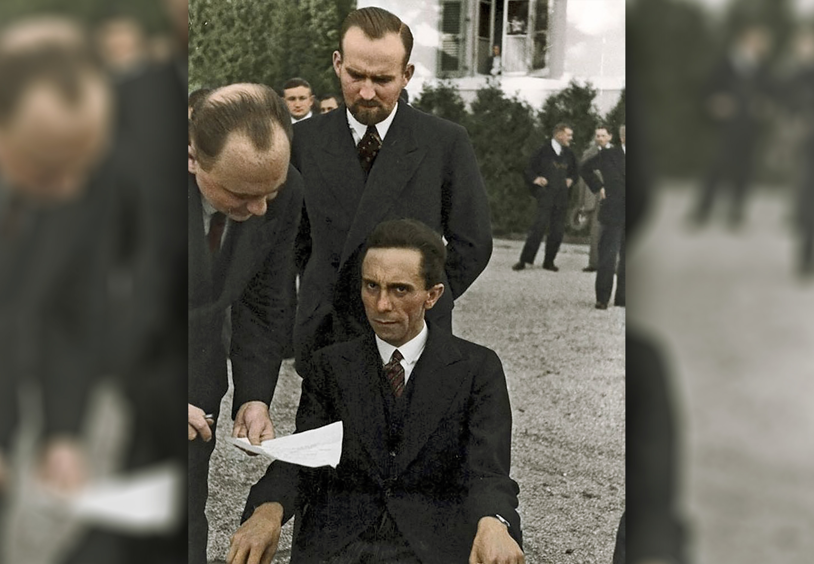 Fotograf fik hadet frem i Goebbels | historienet.dk