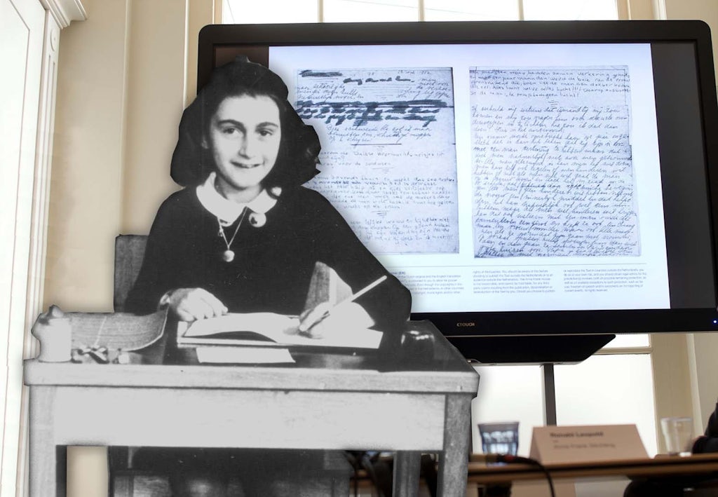 Anne Frank vertelde haar dagboek alles | Historianet.nl