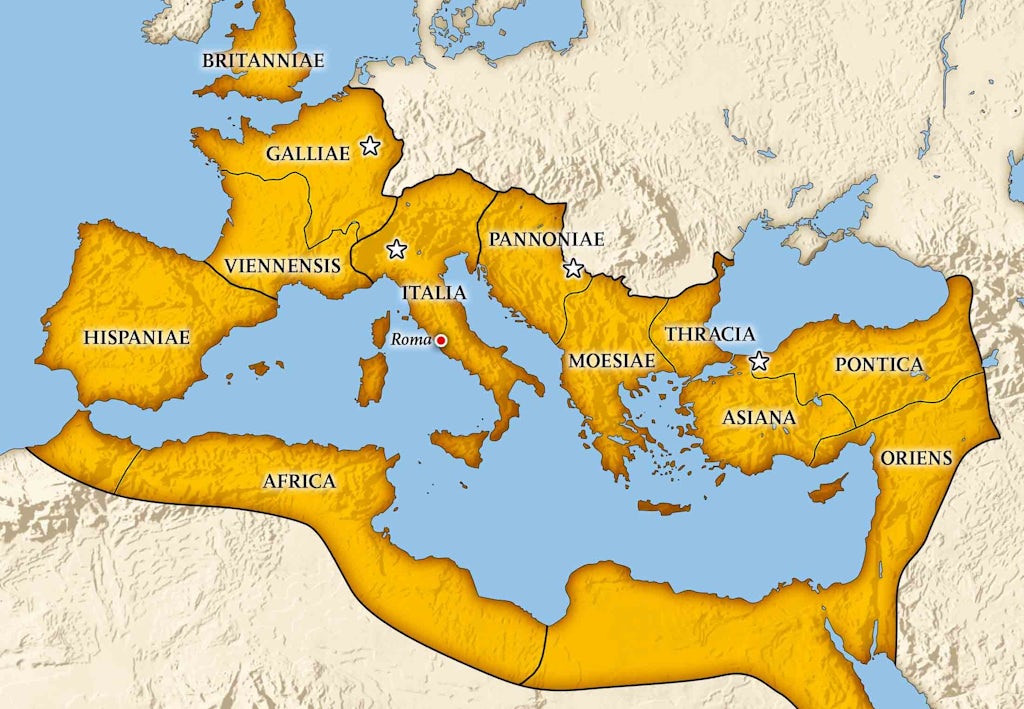 Keizer Diocletianus maakte Romeinen tot slaaf | Historianet.nl