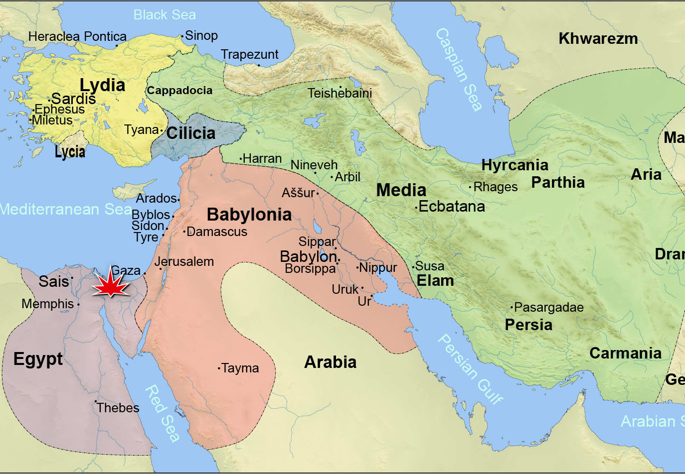 Fem skäl till att det egyptiska riket gick under  Varldenshistoria.se