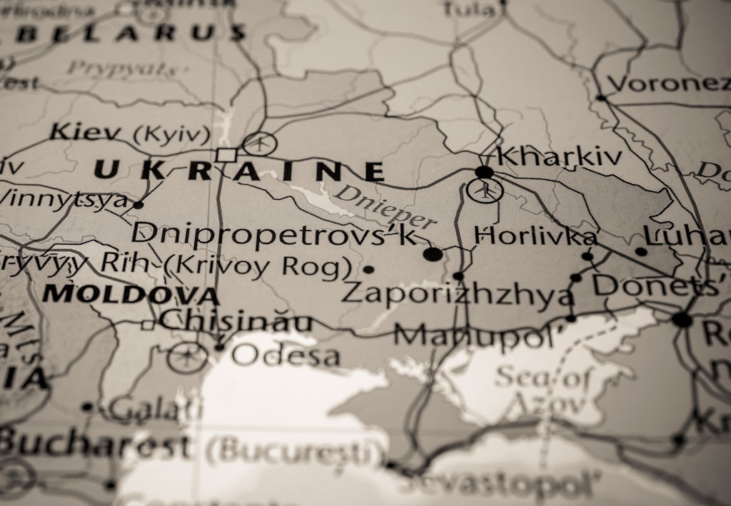 Ukraine forside tema kort