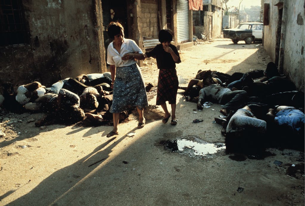 Palestiinalaisten joukkomurha Beirutissa, Libanonissa