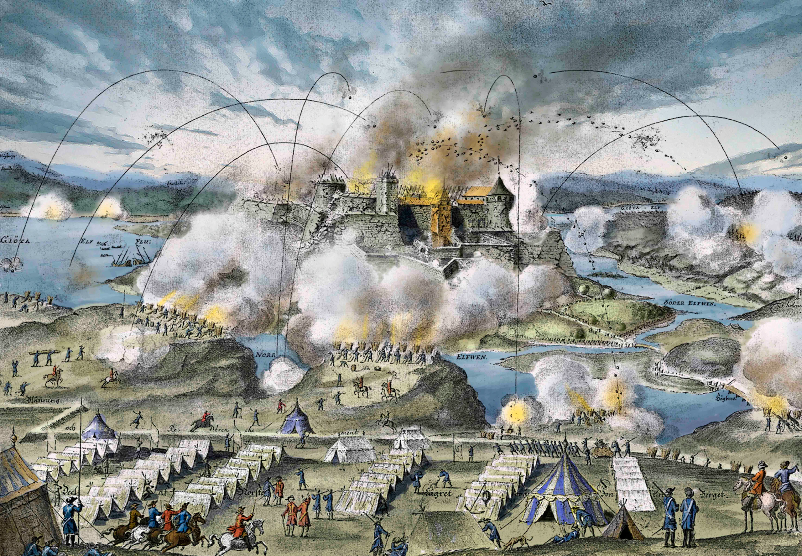 Dansk kæmpehær angriber Nordens stærkeste fæstning | historienet.dk